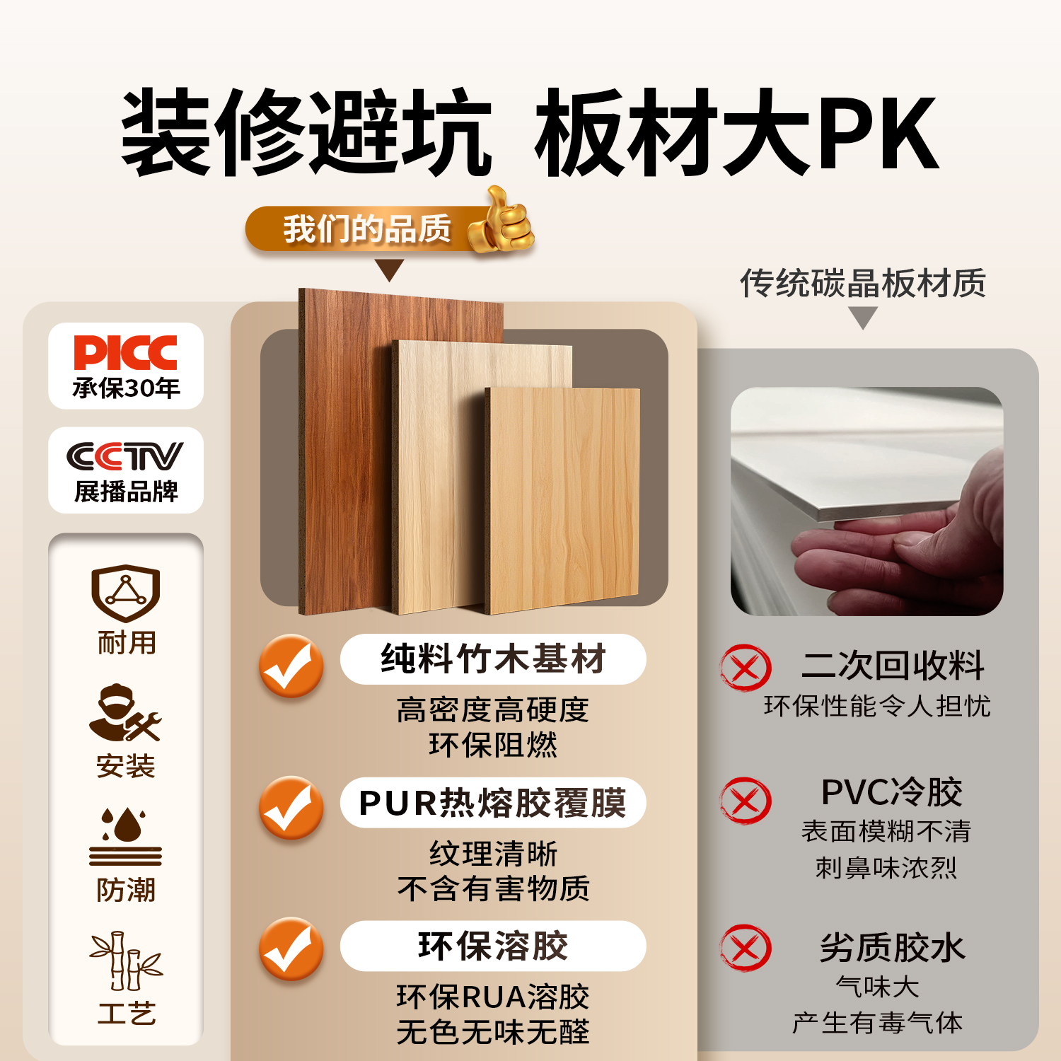 肤感纯色木饰面墙板：家居美学新潮流，轻松打造温馨空间