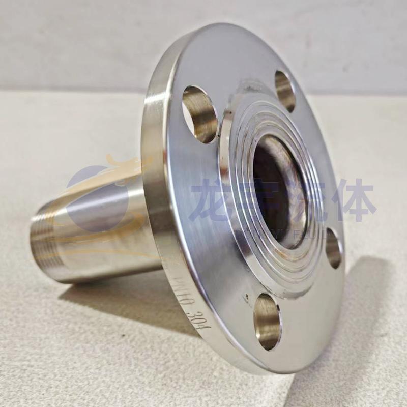 304/316L不锈钢卫生级法兰转内丝接头快速螺纹法兰变径丝扣PN10，工业设备的完美搭档！