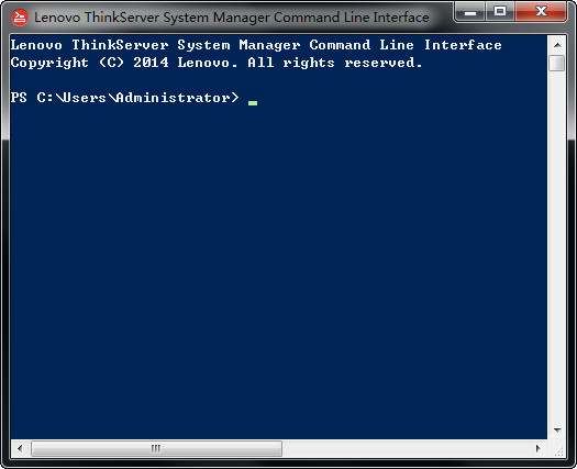 联想ThinkServer系统管理命令行接口v1.6.0官方最新版