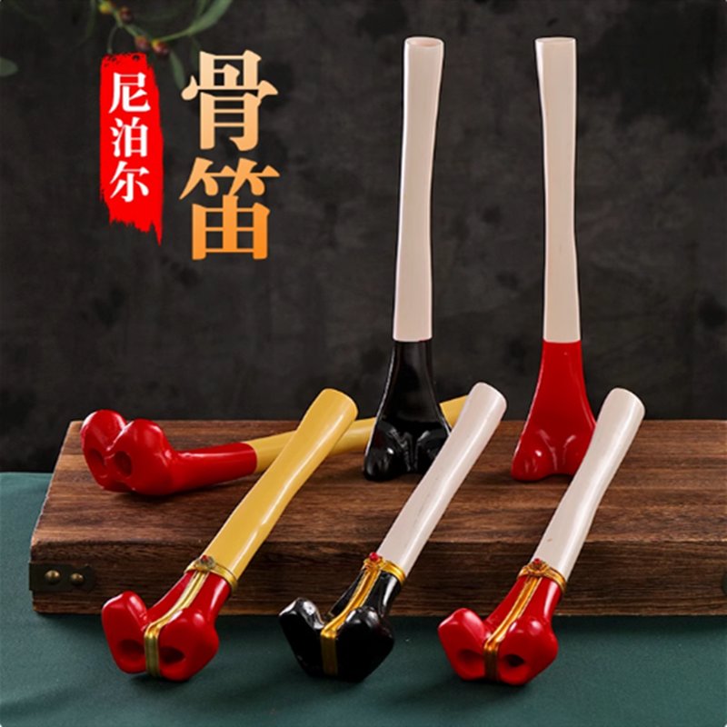 藏式尼泊尔树脂骨笛：神秘东方的声音，让你瞬间穿越时空✨