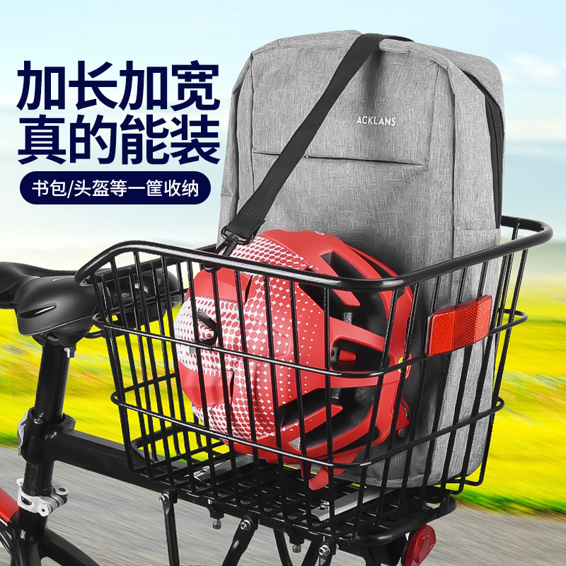 自行车后座架置物筐：如何挑选最适合你的大容量山地车篮子？
