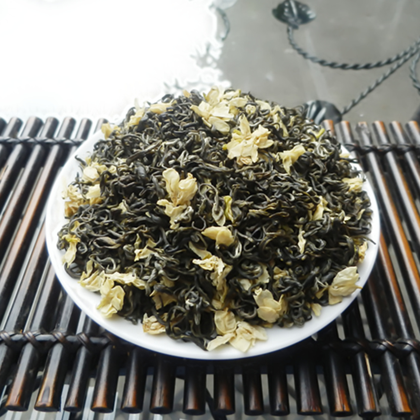 2025年新茶四川茶叶：浓香型仙木飘雪，逸香茉莉花茶500克罐装，开启春天的味道！