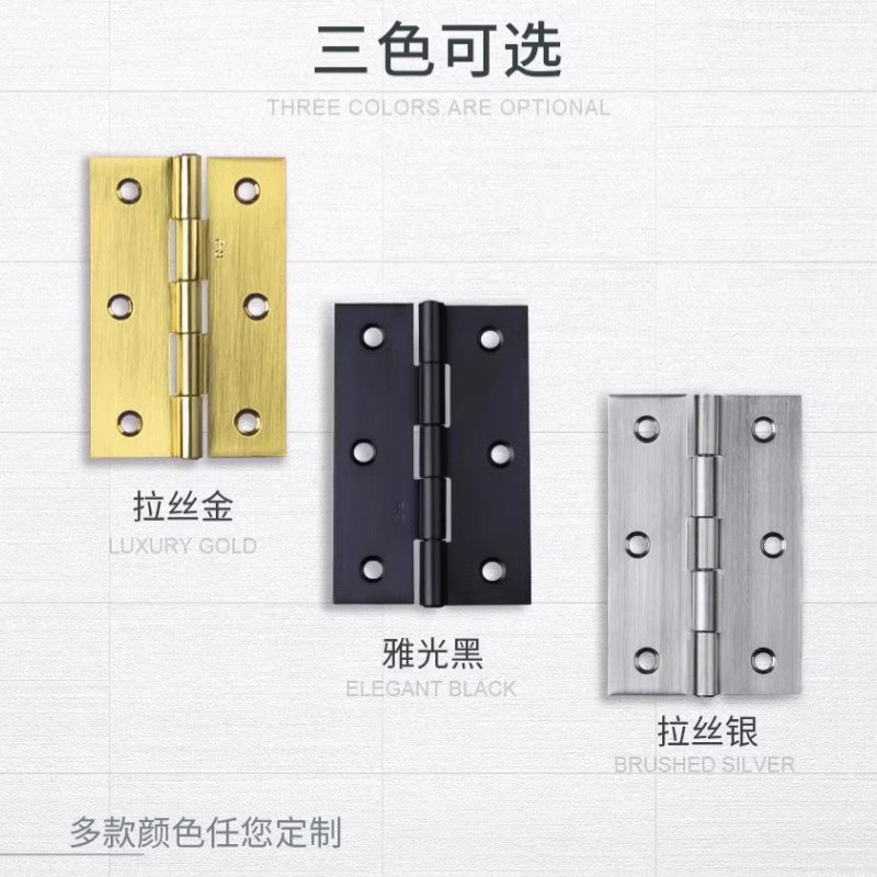304不锈钢合页：高承重静音王者，让家门开启无声胜有声！✨