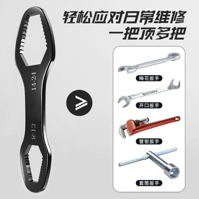 两头呆扳手：机修神器，轻松搞定各种螺母！