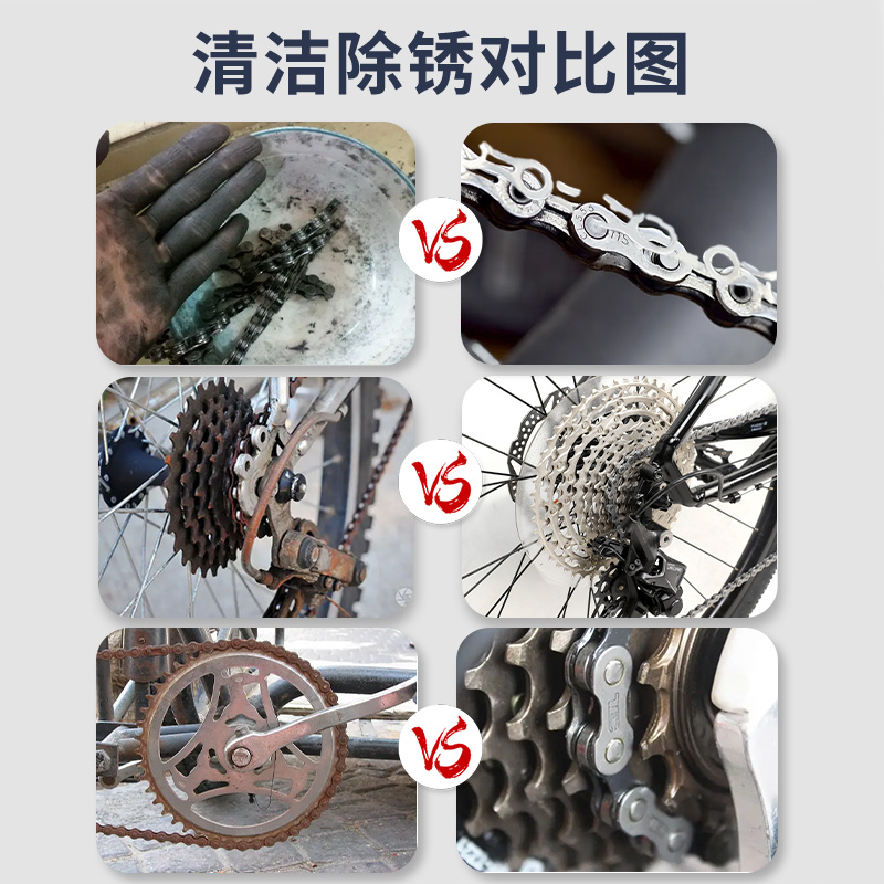 德国日本进口技术洗链器，清洁自行车链条神器，告别山地车脏污烦恼！
