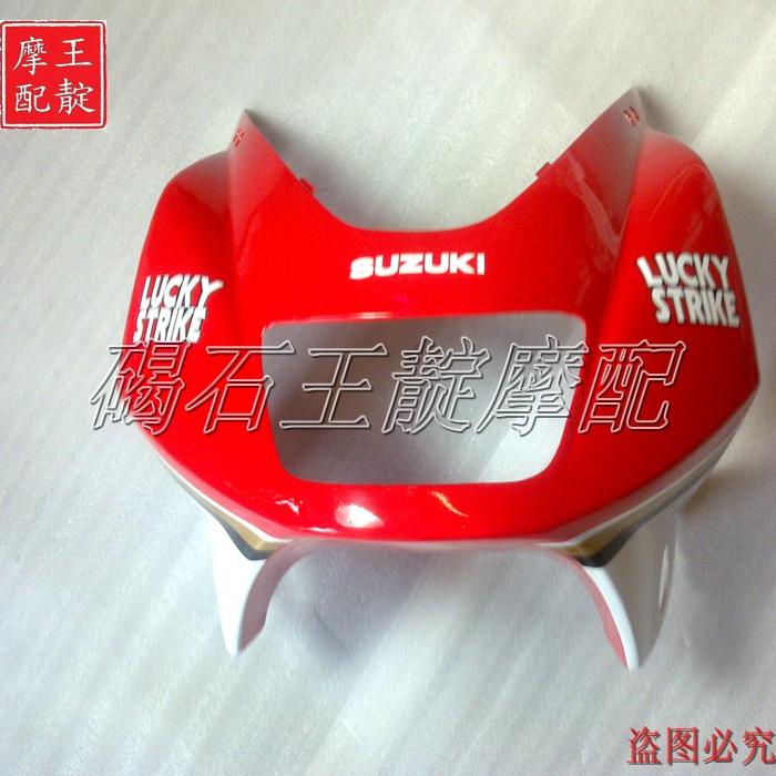 王靛摩配铃木GSXR400大红袍78A整车版壳太香了！改装党必看