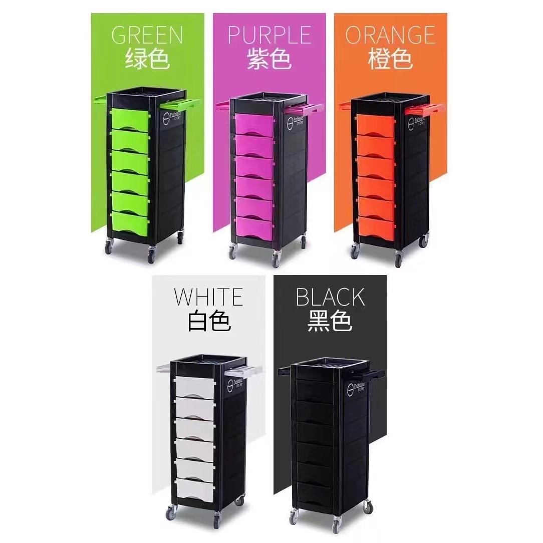 美发推车烫染工具车，美发店杠车储物柜，理发店必备神器！
