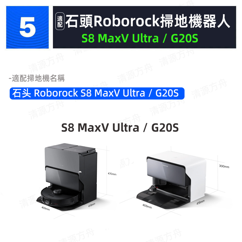 石头G20S配件真香！ROBOROCK S8 MaxV Ultra滤网拖布滚刷尘袋实测大揭秘