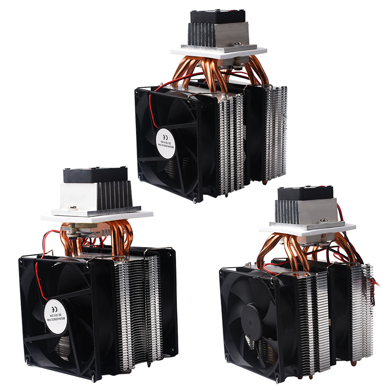 半导体6铜管风冷制冷器DIY小空调小冰箱套件厂家批发价，轻松自制清凉神器！