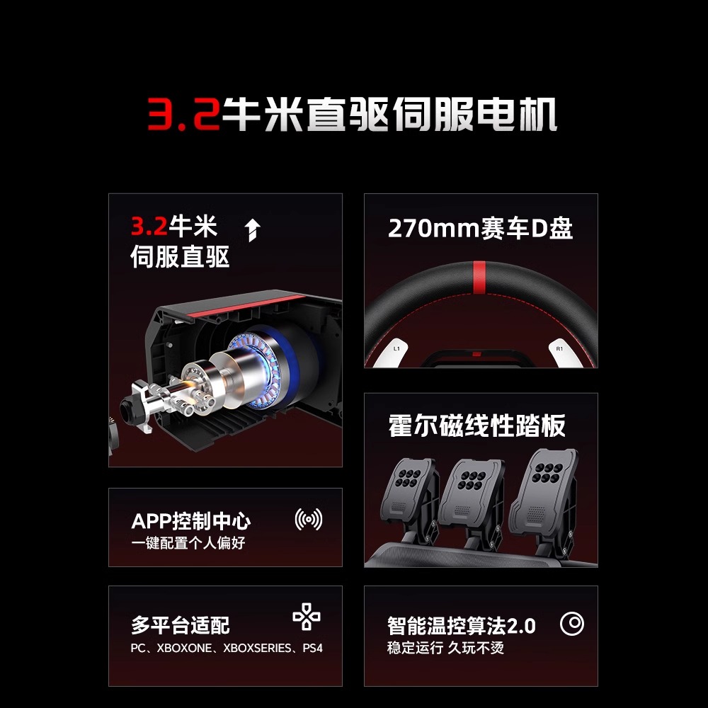 莱仕达游戏方向盘：赛车游戏控必备神器，让你体验真实驾驶乐趣！️