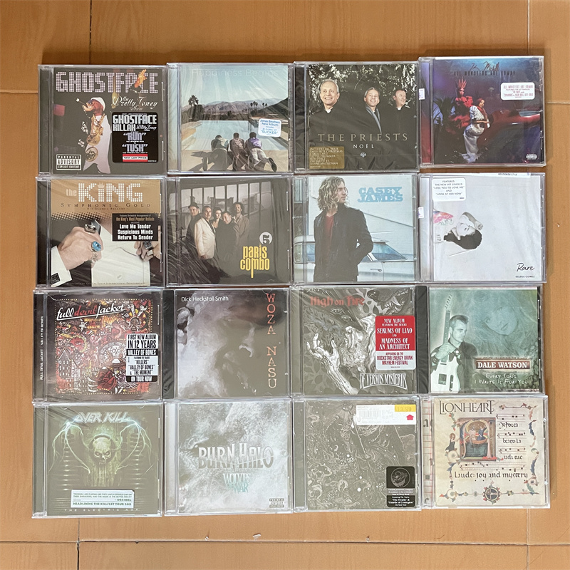 10张打包新品盲盒未拆CD随机发不重复，流行摇滚电子说唱爵士全都有！