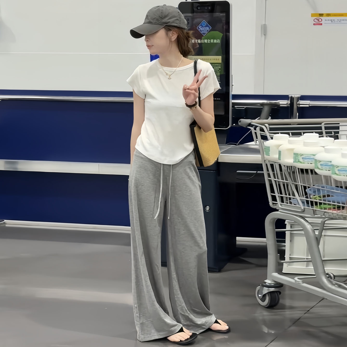 2025夏季新款女装韩里韩气穿搭巨好看的套装轻熟御姐系贵感两件套