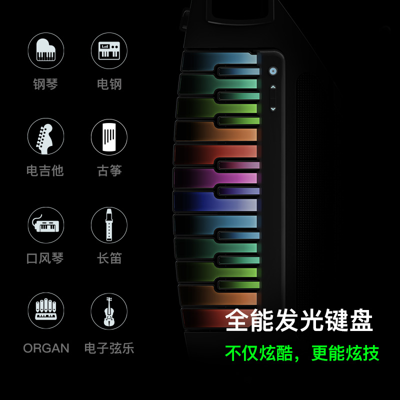 恩雅CyberG赛博无弦自动挡吉他钢琴一体智能伴奏：科技音乐新潮流，你准备好了吗？