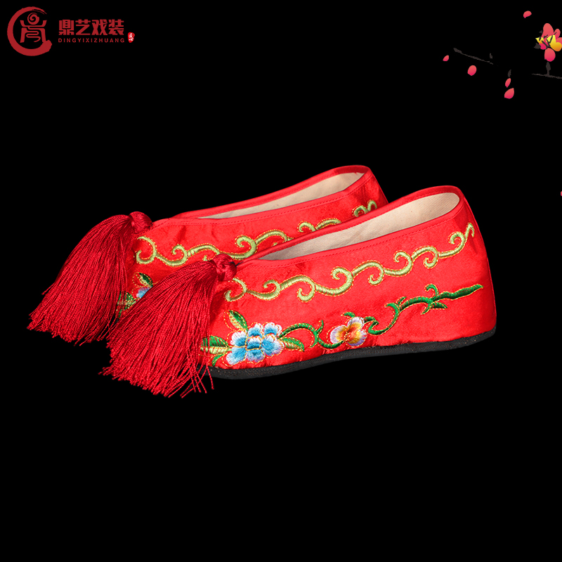 戏曲演出的秘密武器：加高彩鞋，让花旦青衣更出彩！