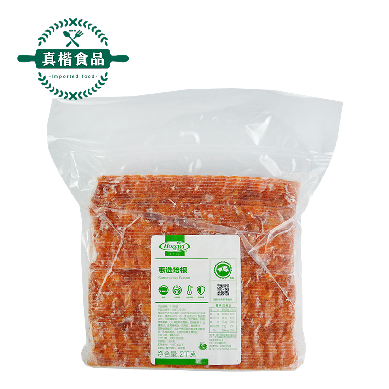 荷美尔惠选培根2kg：披萨烧烤必备，70片超值猪肉培根的美味秘密！