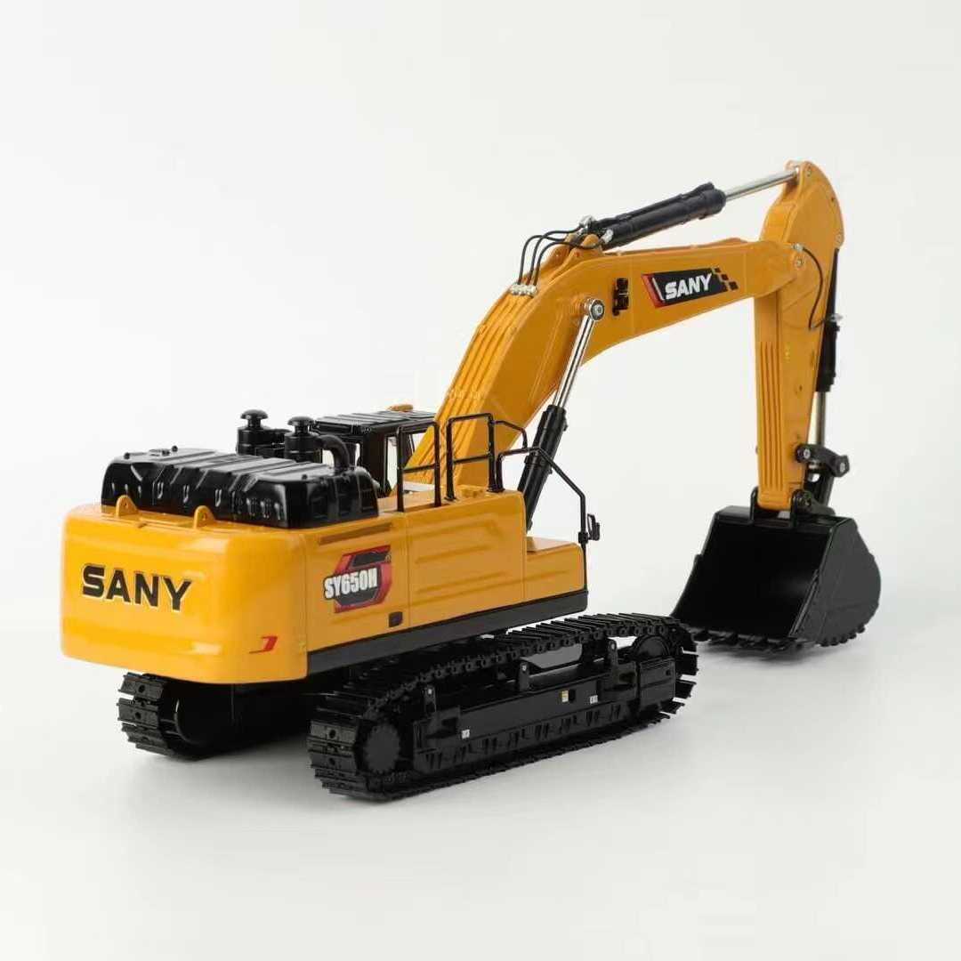 原厂正品SANY三一SY650H-S挖掘机合金模型1:35*SY75C1:25，收藏级模型，你值得拥有吗？