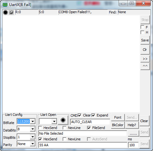 UartX(串口调试工具)V1.0免费版