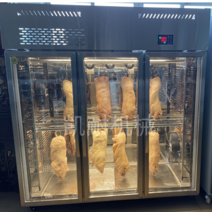 凯耐智能风干柜：烤鸭晾胚柜的革命，加热除湿保鲜制冷全搞定！