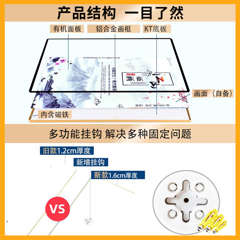 电梯广告框天花板！这颜值+功能我直接跪了！超实用的铝合金海报框种草攻略