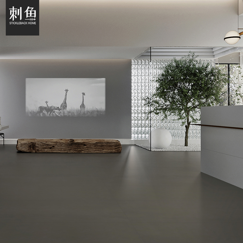 素色微水泥瓷砖750x1500：侘寂风奶油白，打造理想客餐厅厨房卫生间墙地砖新潮流！