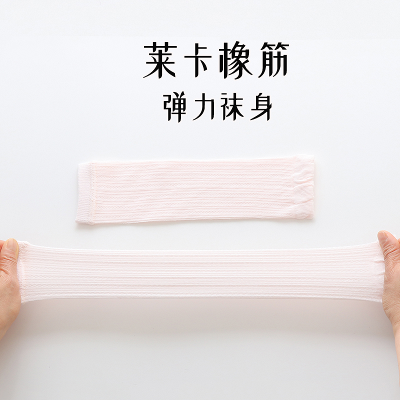 宝宝护膝夏季薄款纯棉胖宝松口不勒腿婴儿睡觉防蚊护腿网眼薄袜套：夏日宝宝睡眠新守护神！