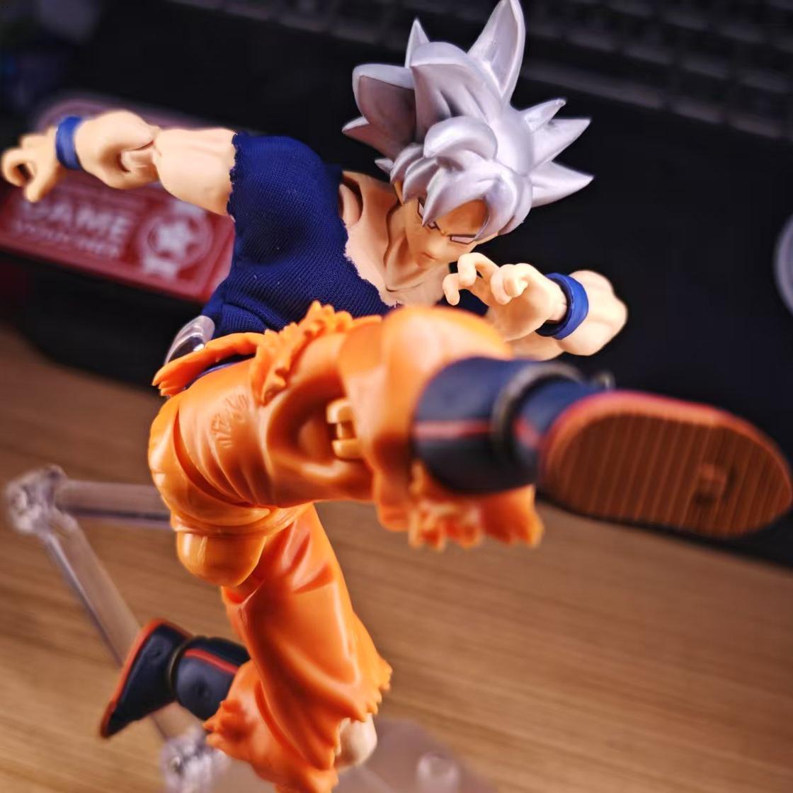 shf 万代魔契七龙珠：悟空自在极意兆背心布衣，这波是真香！