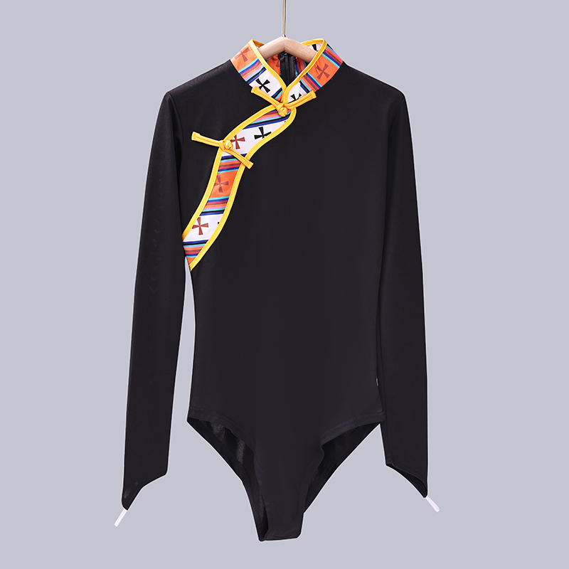 藏族上衣新风尚：民族艺考表演服，广场舞服，新款藏式练功服大揭秘！