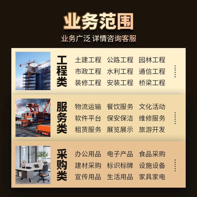 标书制作代做：招标投标文件加急制作，物业采购保洁食堂餐饮施工一站式解决方案！