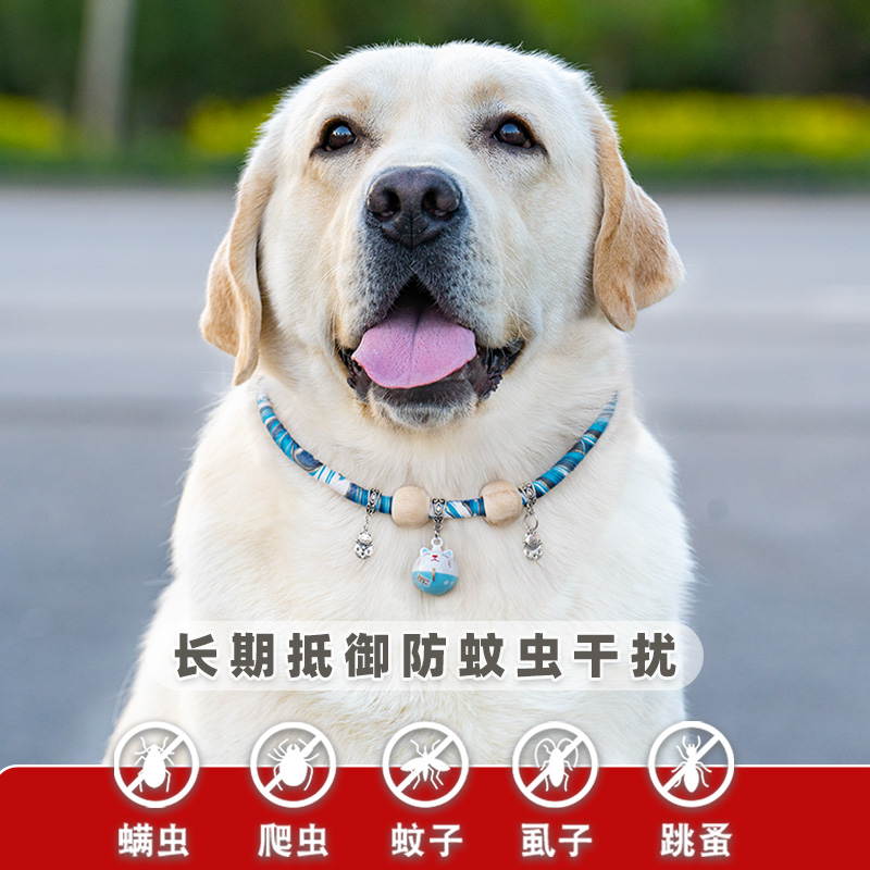 狗狗驱虫项圈大揭秘：拉布拉多金毛大型犬的防蜱虫跳蚤神器！
