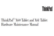 &amp;nbsp;IBM(ThinkPad) ThinkPad X60 Tablet 说明书