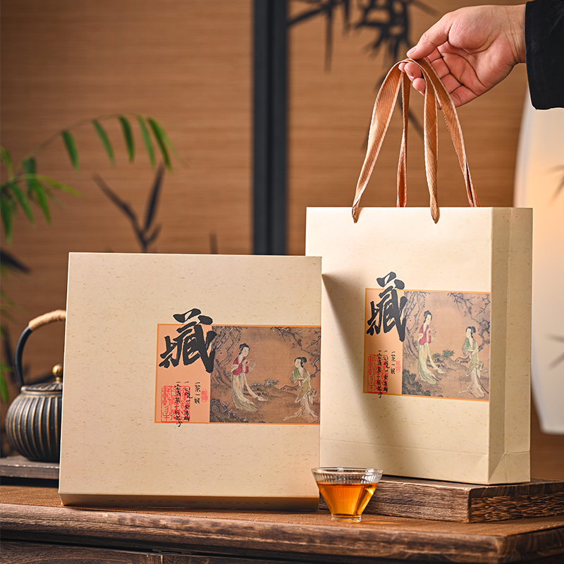 木质茶叶盒：普洱、白茶、红茶的专属定制礼盒，开启你的茶香收藏之旅！