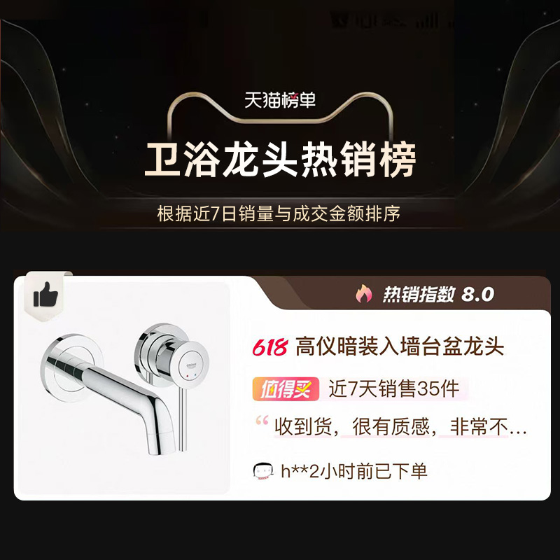 高仪(GROHE)暗装龙头：厨房美学新定义，隐藏式奢华体验✨