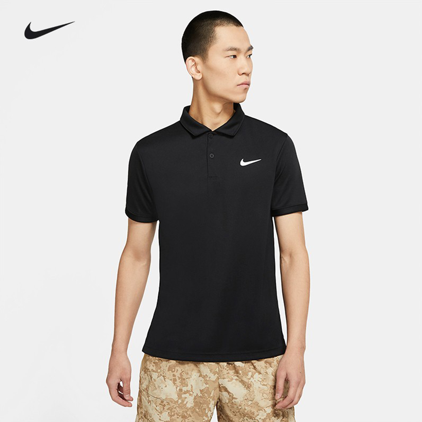 NIKE耐克网球服男子25辛纳温网翻领POLO衫，速干短袖T恤，穿出运动范！