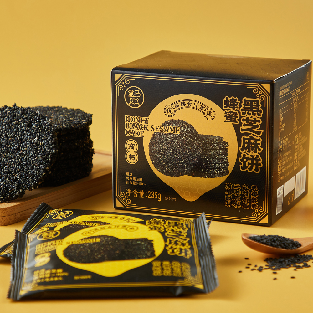 盒马代购蜂蜜黑芝麻饼，营养美味的秘密武器！