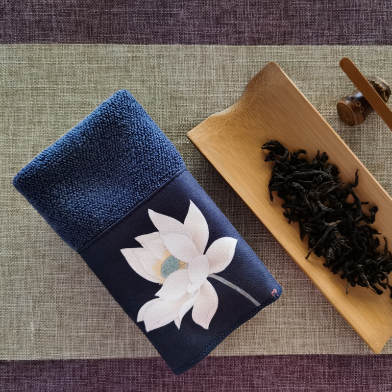 井海加厚吸水柔软茶巾：茶道美学新选择，手绘之美点亮茶桌艺术