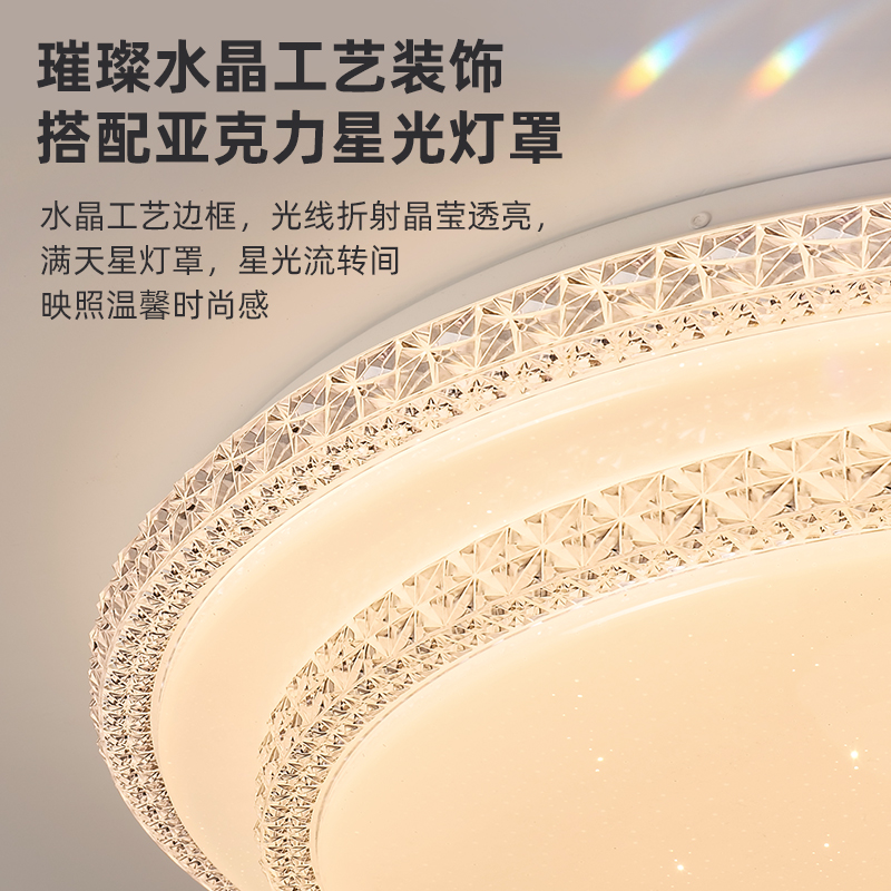 2025年新款现代简约吸顶灯：点亮你的客厅，奢华大气不再是梦！