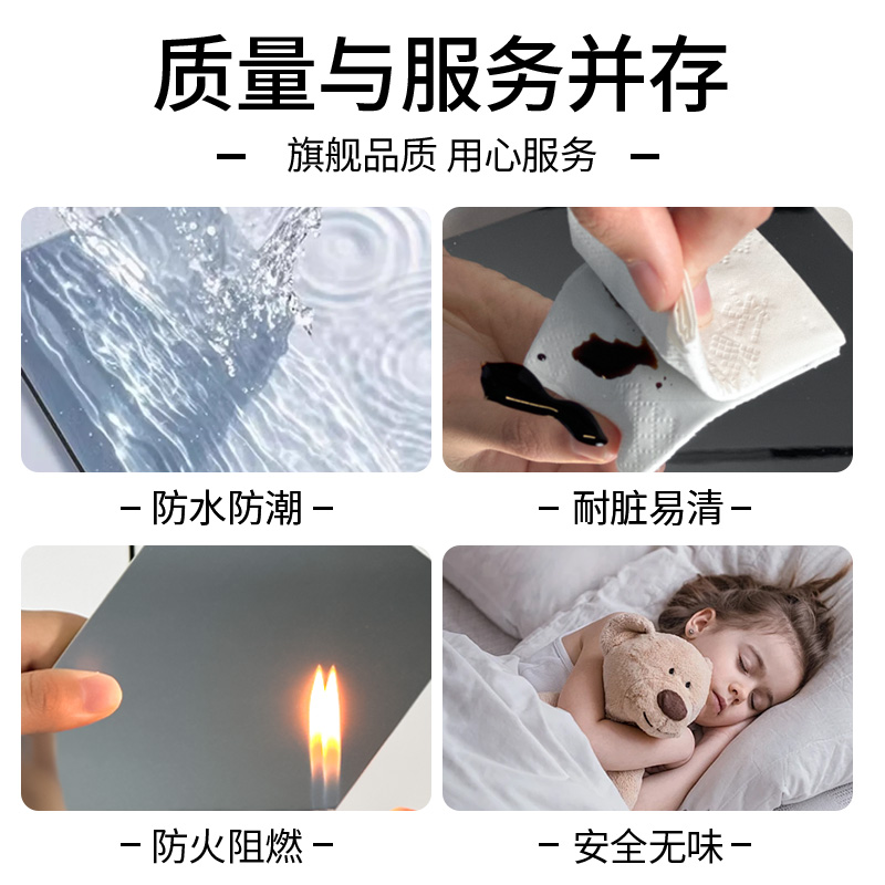 客厅镜子装饰：轻奢高级感无铜银镜，定制九宫格贴墙长镜子，瞬间提升家居档次✨