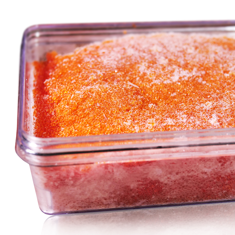 鱼子酱即食飞鱼籽寿司专用材料：日料食材中的奢华享受，大颗粒新鲜正宗鱼籽酱商用必备