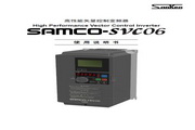&amp;nbsp;三垦 SVC06-0185变频器 使用说明书