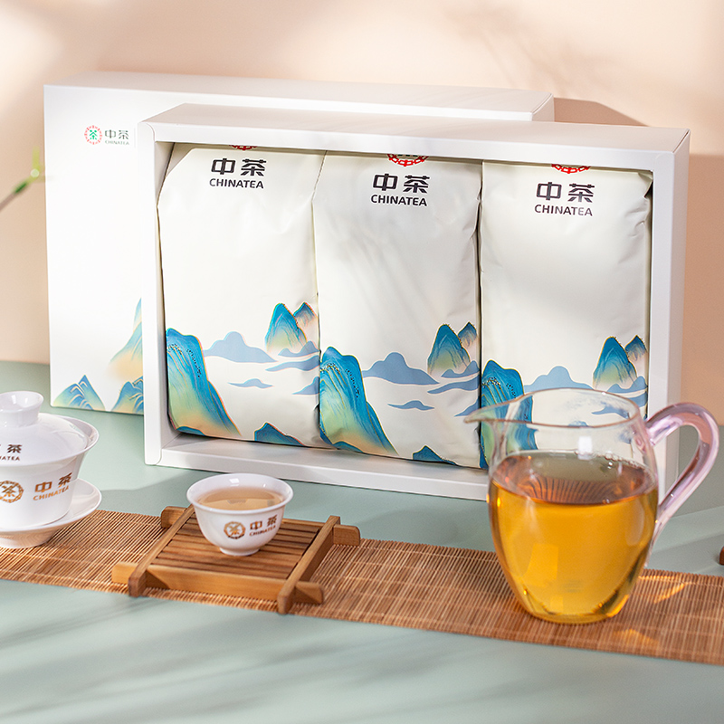 中茶茶叶福建白茶高山白牡丹：节日送礼新宠，300g礼盒装茶礼，品味不一样的山野韵味！