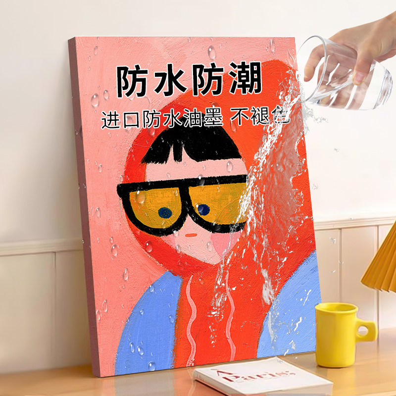 Katiya美式手绘田园牡丹花壁画！客厅秒变油画馆！这波不冲真的亏大了