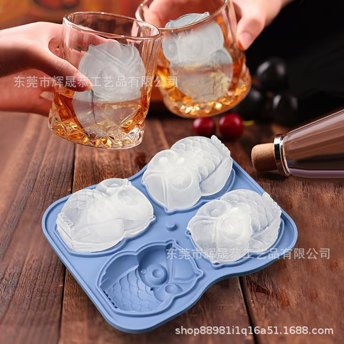 新款French Bulldog Ice Mold Set：让法国斗牛犬冰模套装成为你的夏日甜点新宠！