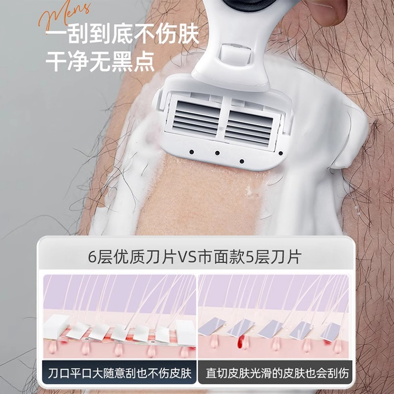 男士私密护理神器：阴毛剃刀，告别尴尬，迎接清爽新生活！