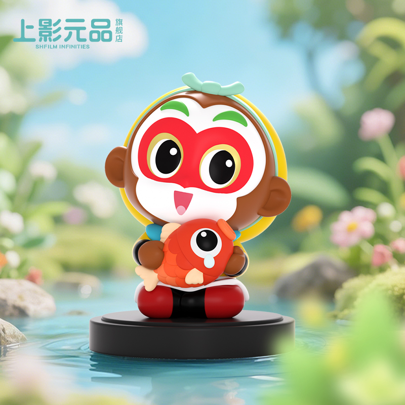 大闹天宫孙悟空仙桃手办：国潮文创新宠，送礼自留两相宜！