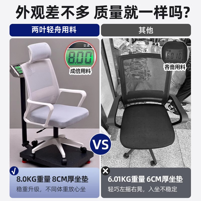 北欧设计艺术办公椅：在家也能享受舒适久坐的秘密武器！
