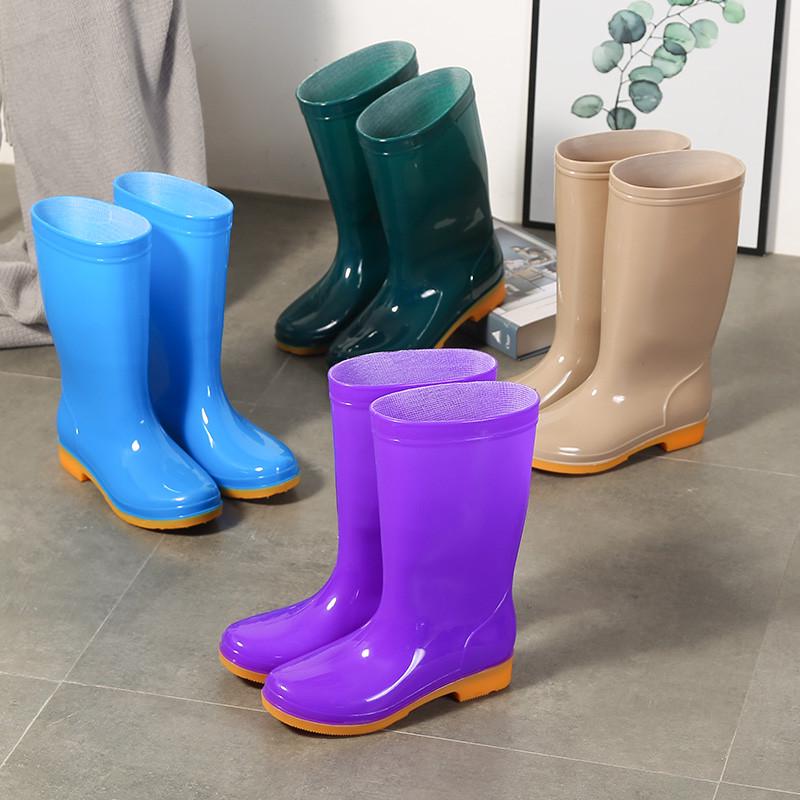 【厂家直销】高筒雨鞋：防水防滑新体验，雨天出行无忧！