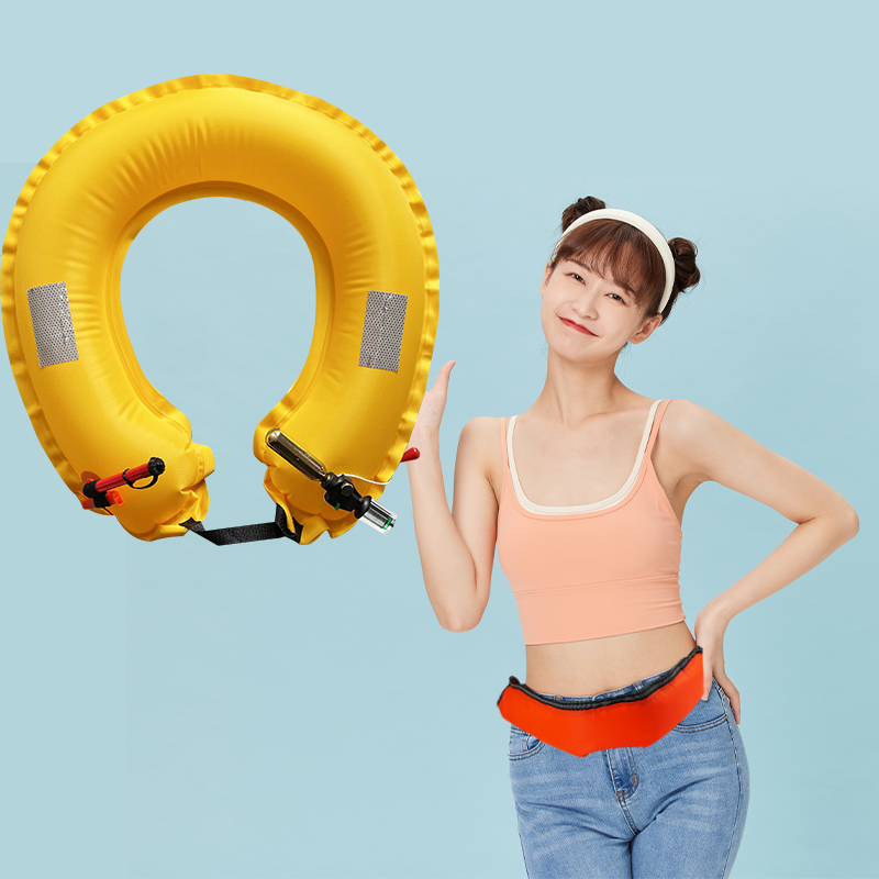 厂家直发三秒充气大浮力救生腰带，水上安全新保障！✨