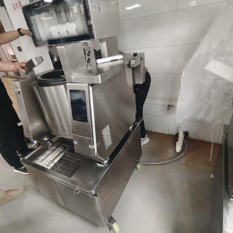 优特智厨商用智能炒菜机器人：炒饭机酒店炒菜机滚筒自动投料，快餐店的秘密武器！