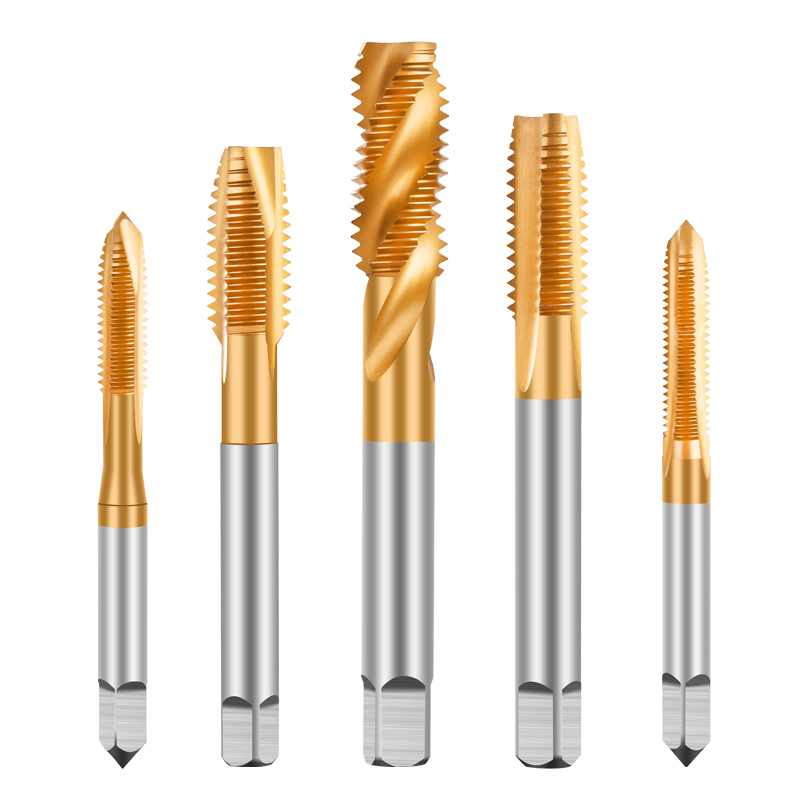 国产镀钛先端丝锥：M2-M12不锈钢丝攻神器，螺纹加工新选择！️