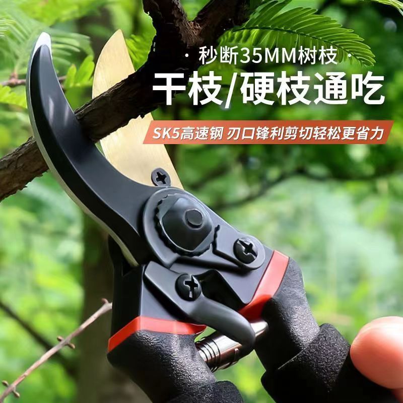 德国精工SK5强力树枝剪刀：园艺达人的必备神器，轻松修剪粗枝！